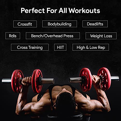 2 Inch Loadable Dumbbell Bar Heavy Duty Handle H671