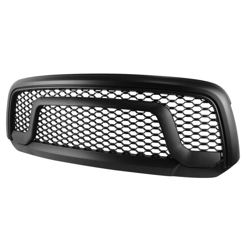 Matte Black Front Hood Grill Grille S3462
