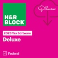 Tax Software Deluxe 2023 for 1 User, Windows M87663