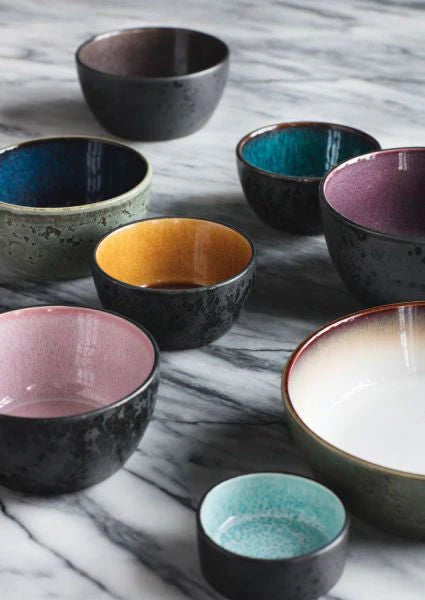 Stoneware Bowl 10cm Grey L35634