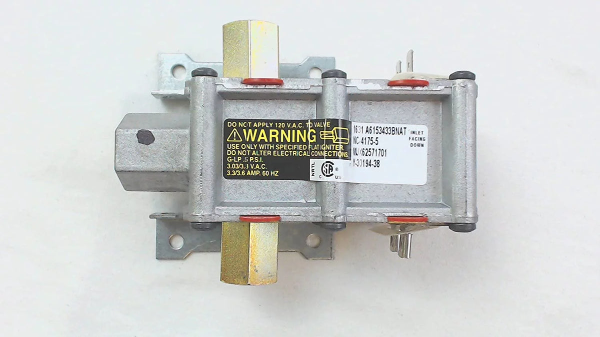 Gas Range Valve Assembly Y602