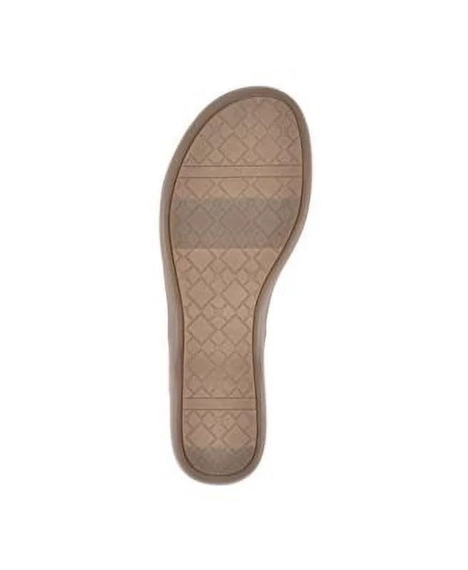 Navy Woven Slip On Thong Sandals G266027