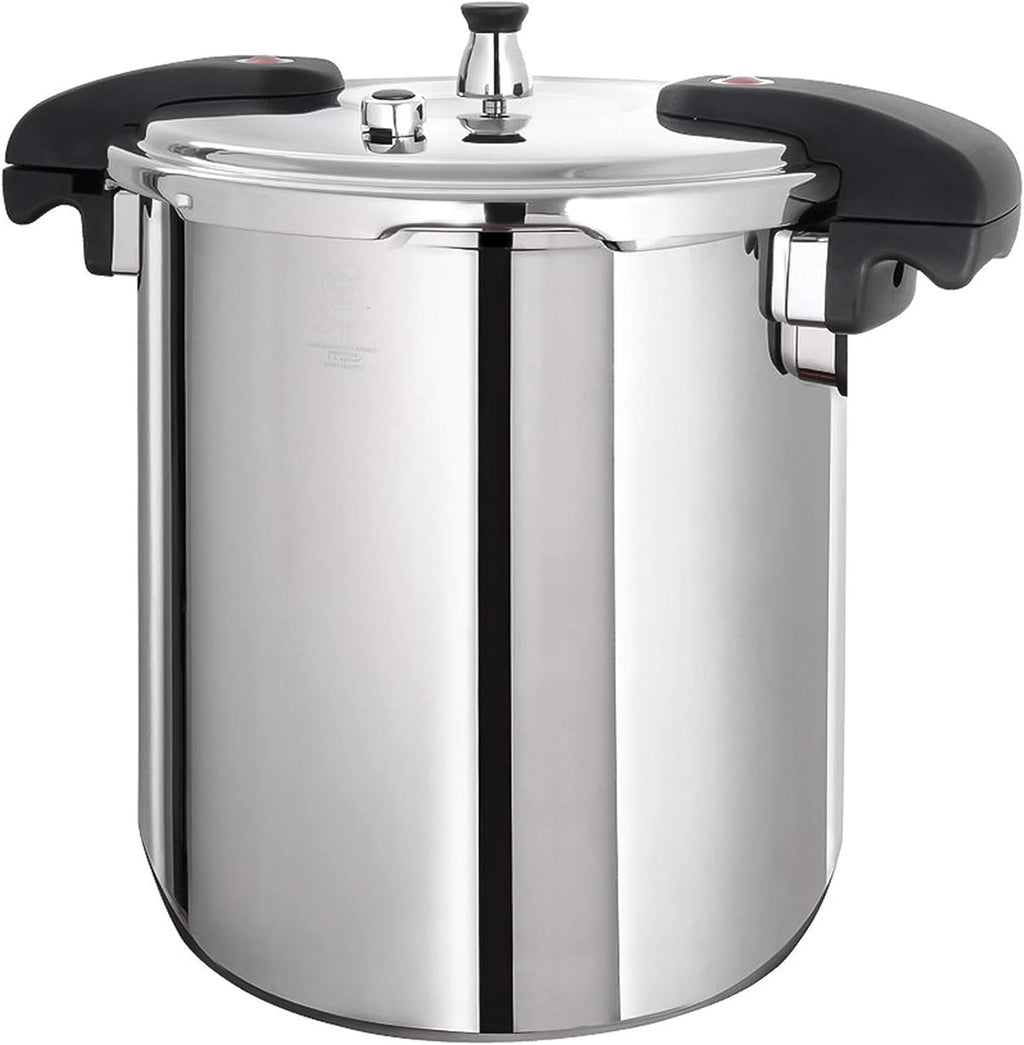 Stainless Steel Pressure Cooker 8-Quart Q53189