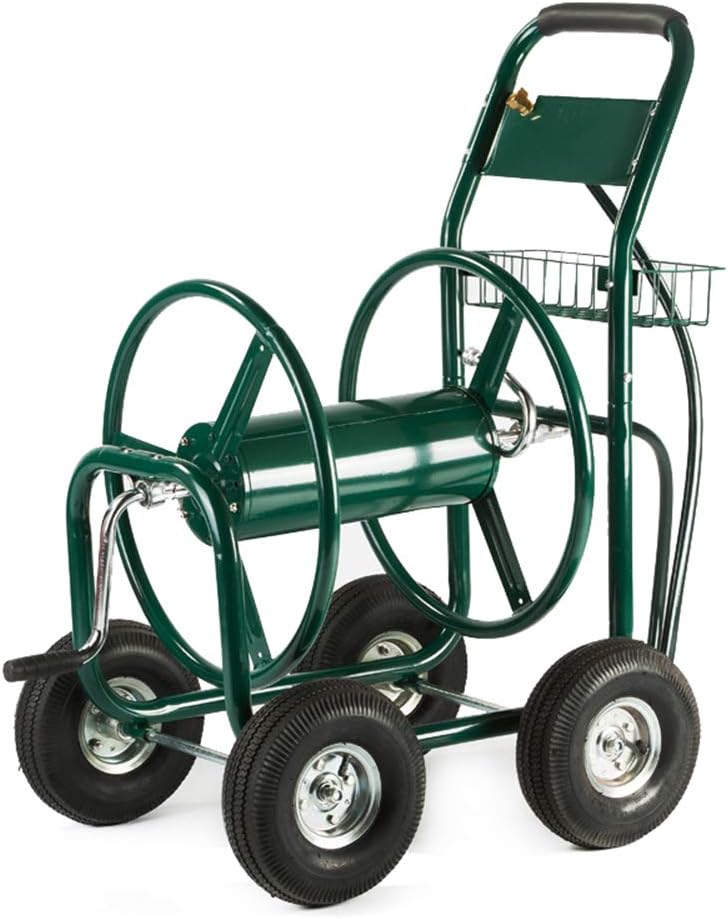 Green Hose Reel Cart L1445