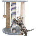 Cat Scratching Post with Toys A1297