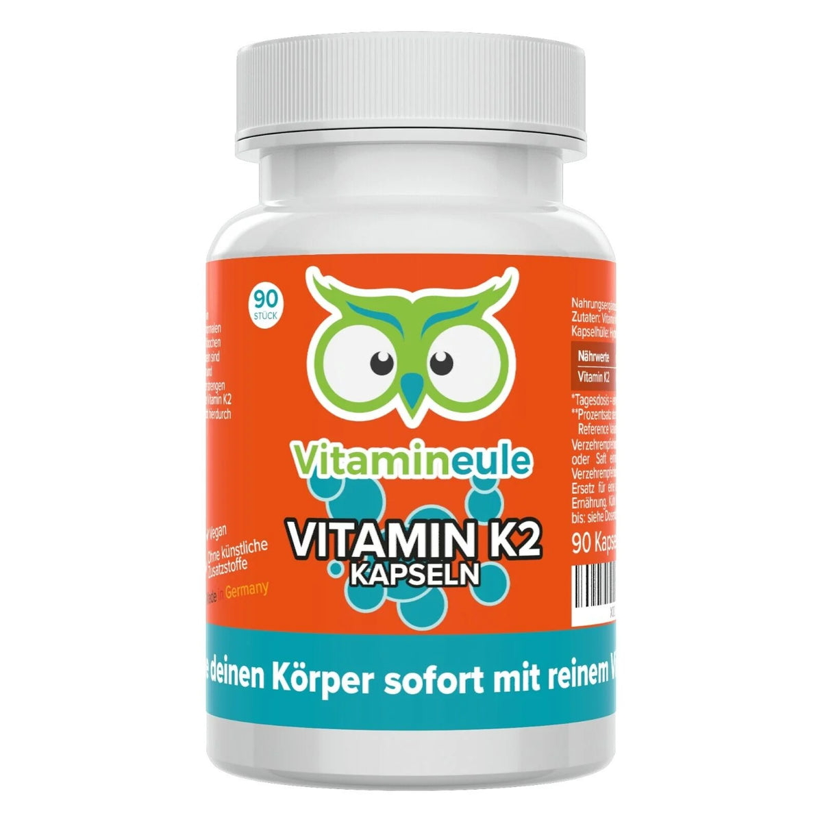 K2 Capsules 200g MK7 Vegan L3797