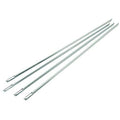 Stainless Steel Skewers 4 Piece, 15 in Z541