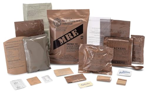 Variety Pack of 12 Freeze Dried Meals Ready to Eat with Flameless Heater B877810
