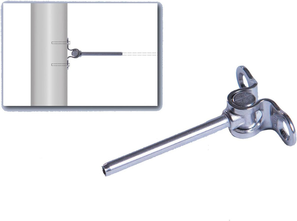 Stainless Steel Hand-Crimp Deck Toggle for 1/8 Cable, Lot of 10 P99363