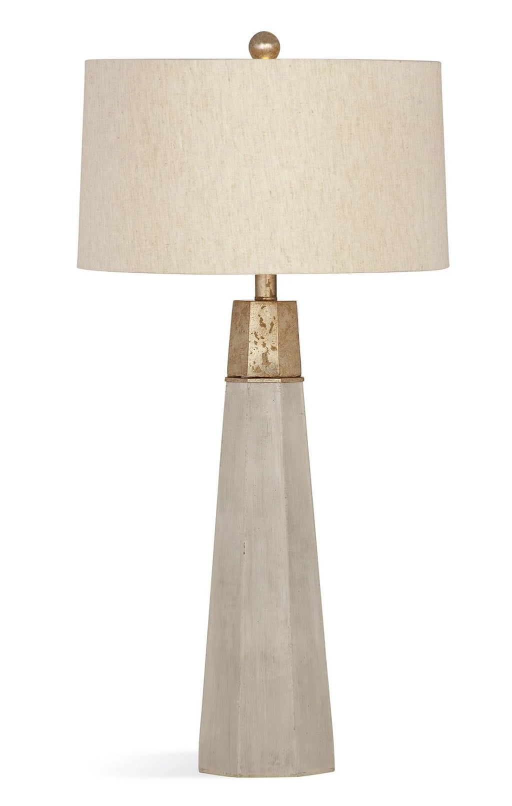 Beige Cement Stone Table Lamp Z38094