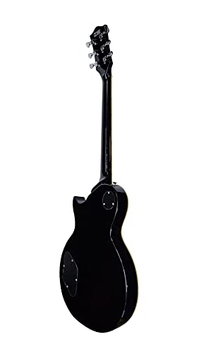 Black Solid-Body Electric Guitar G30799