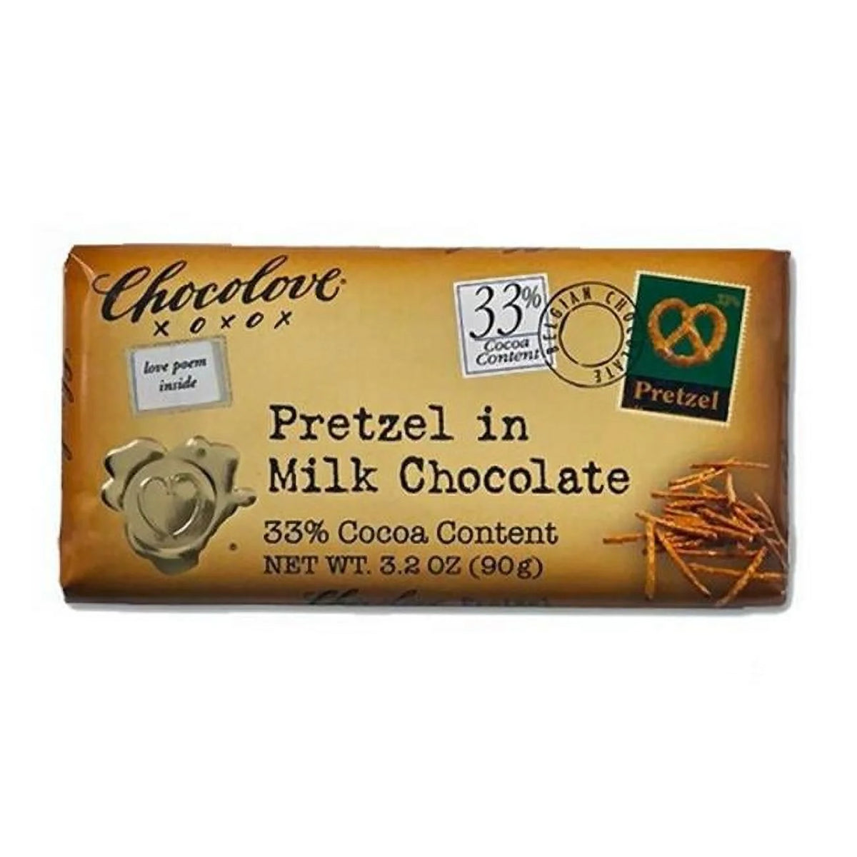 Milk Chocolate Pretzel 12x2.9 oz G742