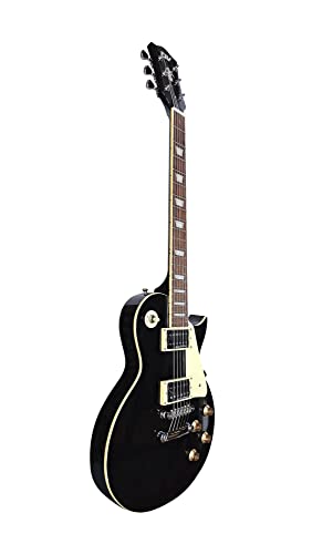 Black Solid-Body Electric Guitar G30799