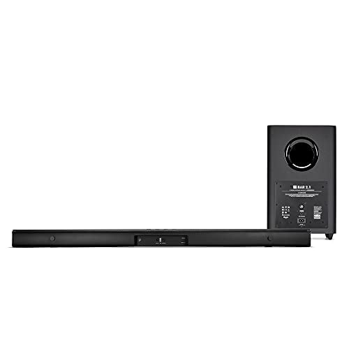 2.1 channel soundbar with wireless subwoofer (Black) W1232