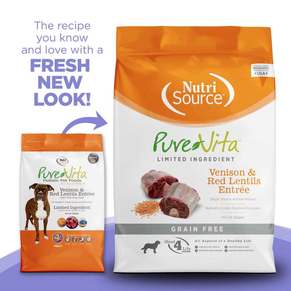 Grain Free Venison Red Lentils Dog Food I9029