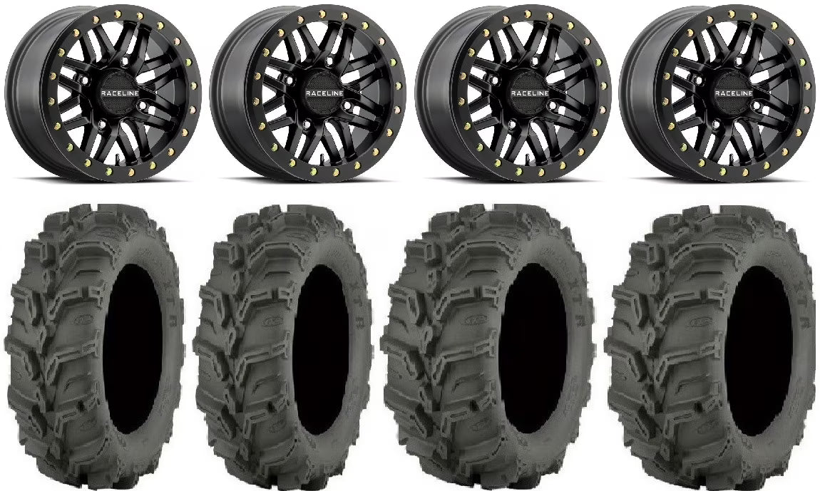 14" Black Wheels 27" Mud Lite XTR Tires Z780176