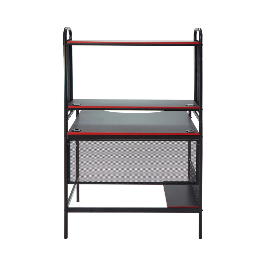 Black/Red Gaming Desk V8687