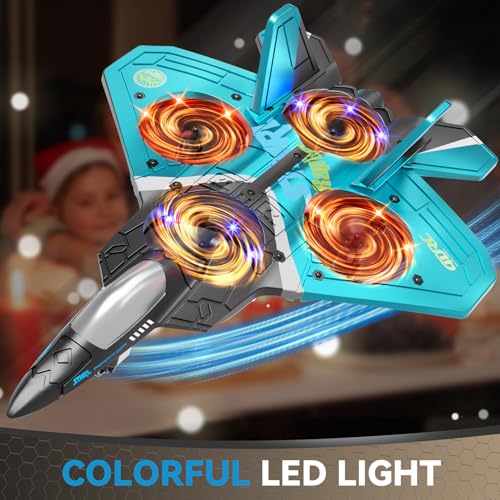 Remote Control Foam Airplane Toy with Light O843971