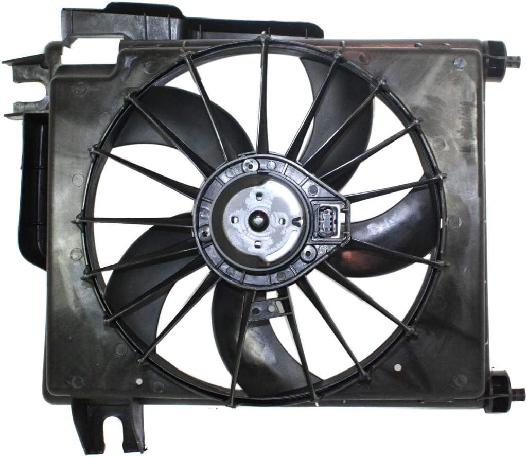 Cooling Fan Assembly A/C Condenser 2002-2008 3.7L-5.9L T1120