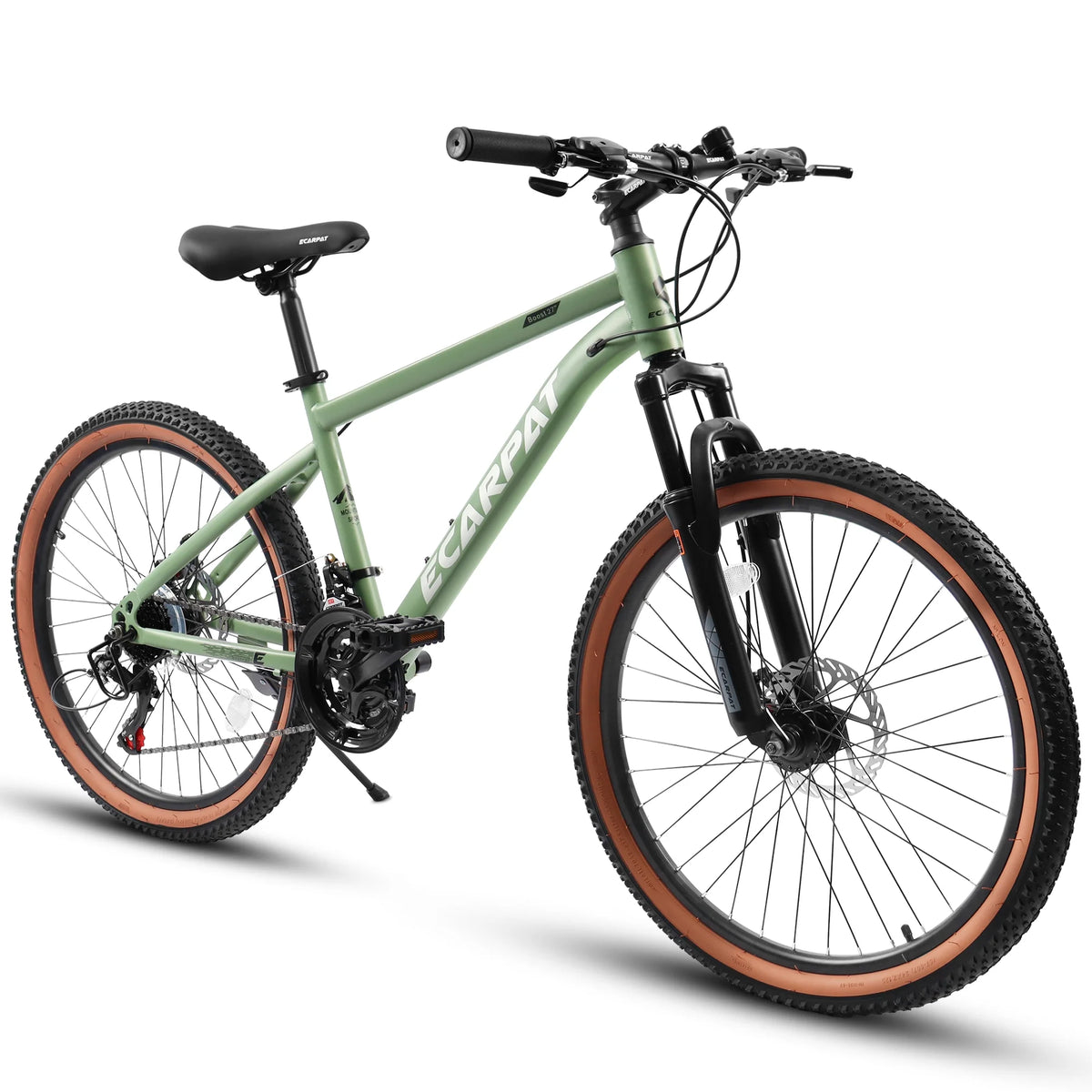 24 inch Mountain Bike Bicycle with Disc Brake, Black Y194