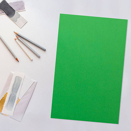 65lb Green 11 x 17 Cardstock, 50 Sheets/Pack O6306