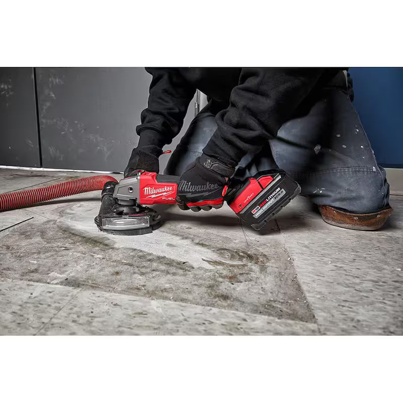 18V Lithium-Ion Brushless Cordless 4-1/2 in./5 in. Braking Grinder Kit A478