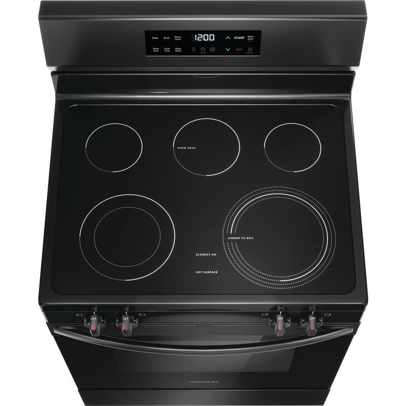 5 Element Freestanding Electric Range in Black Z1290