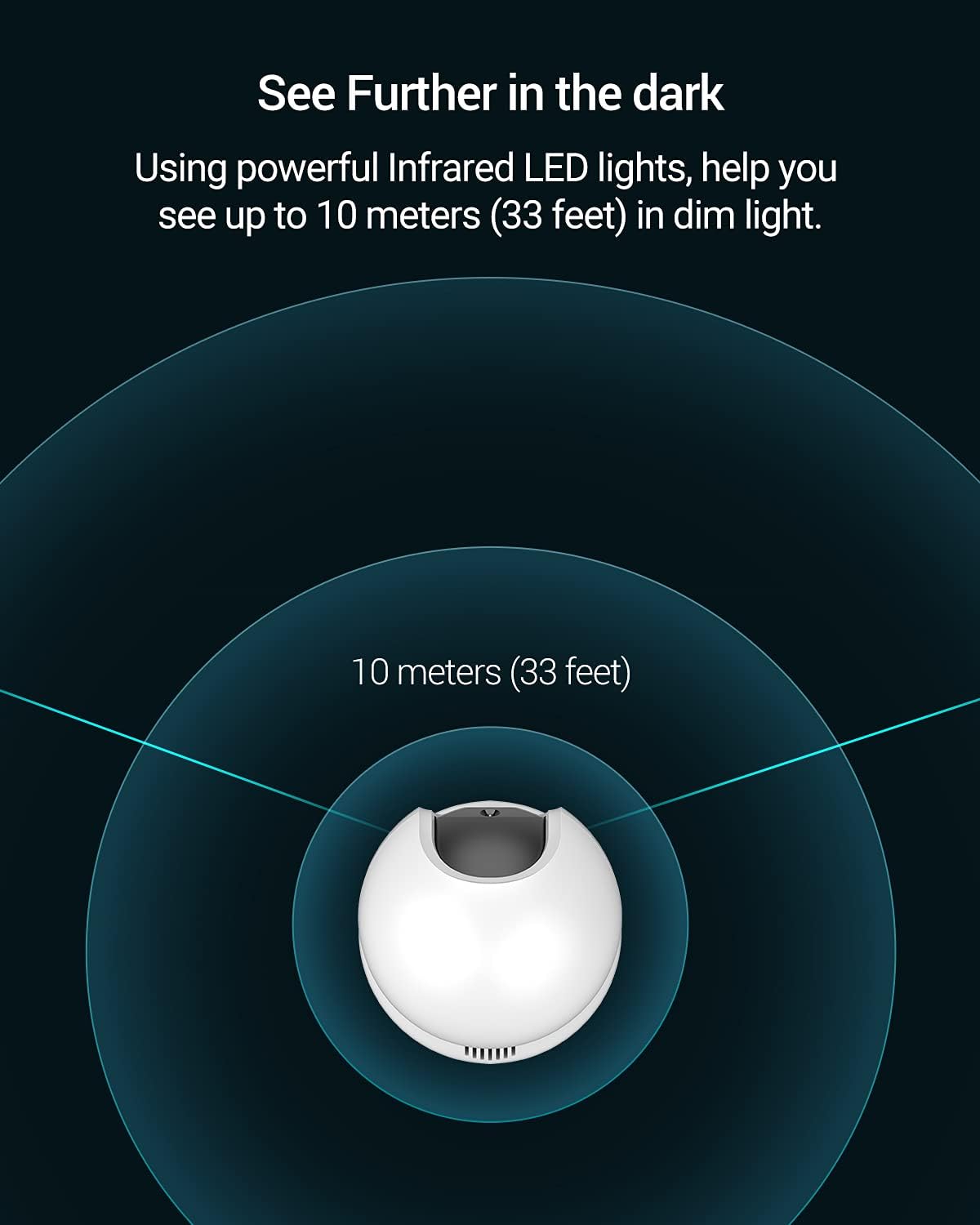 2K WiFi Indoor PTZ Camera with Night Vision O310712