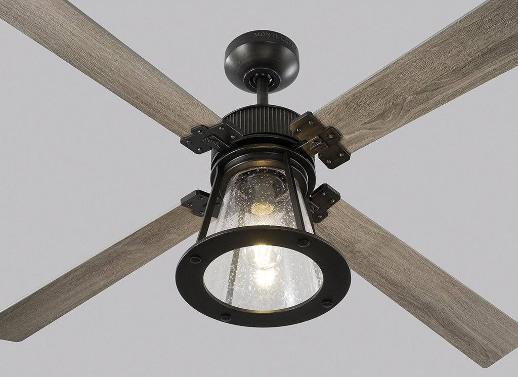 Midnight Black LED Ceiling Fan O7893
