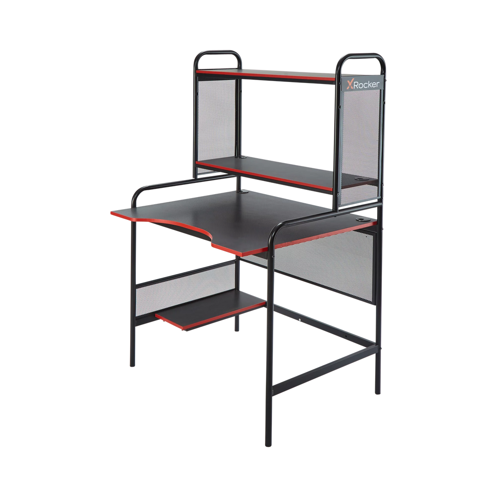 Black/Red Gaming Desk V8687
