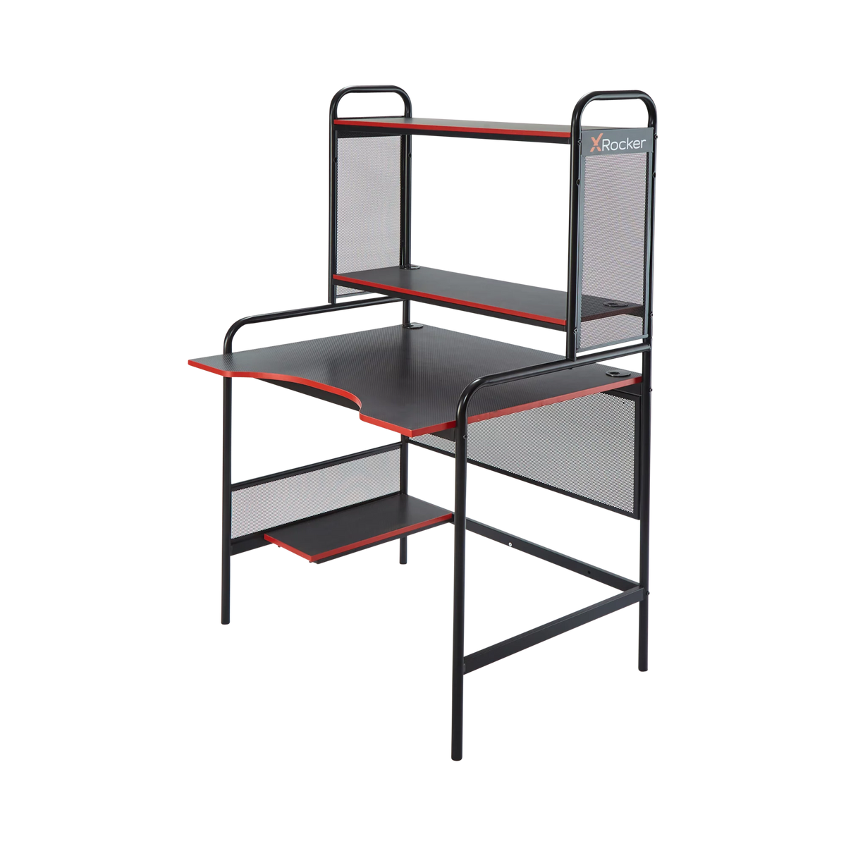 Black/Red Gaming Desk V8687