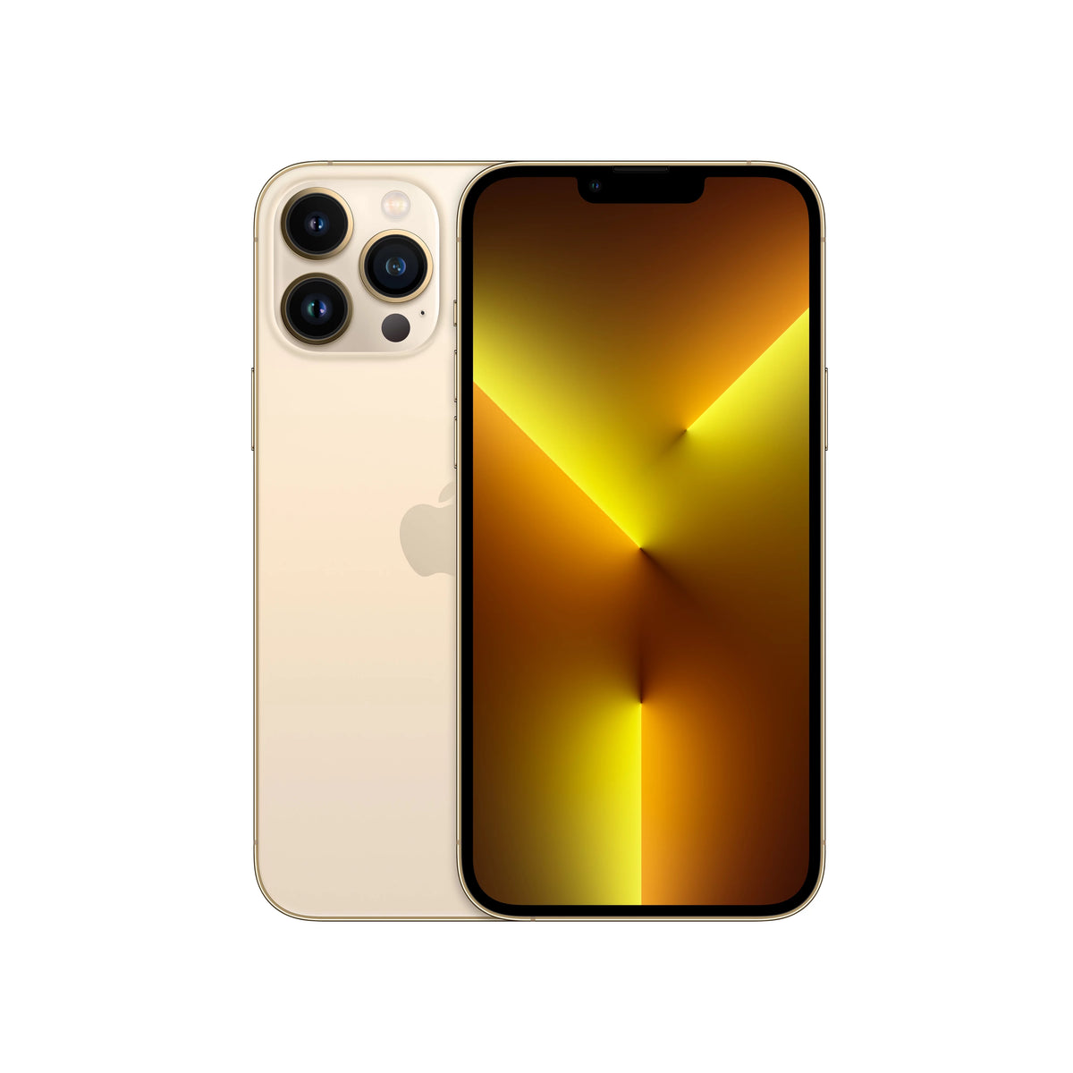 Gold 128GB iPhone 13 Pro Max Prepaid Smartphone Q884123