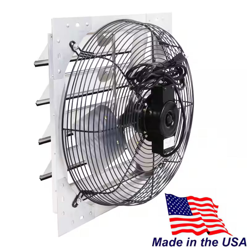 3130 CFM Shutter Exhaust Fan Wall Mounted M54470