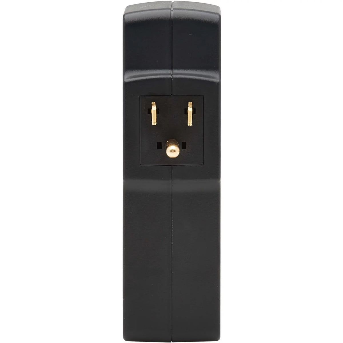 3-Outlet Surge Protector 2 USB Charging Ports Black P8136