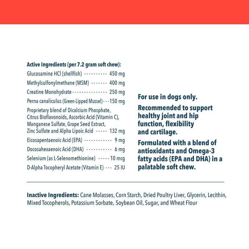 Soft Chews Joint Supplement for Dogs A30483