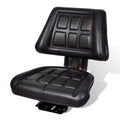 Tractor Seat with Backrest Black K4545