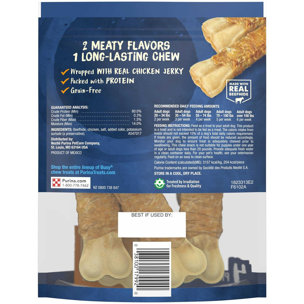 Beefhide & Chicken Dog Treats 4 Count M547