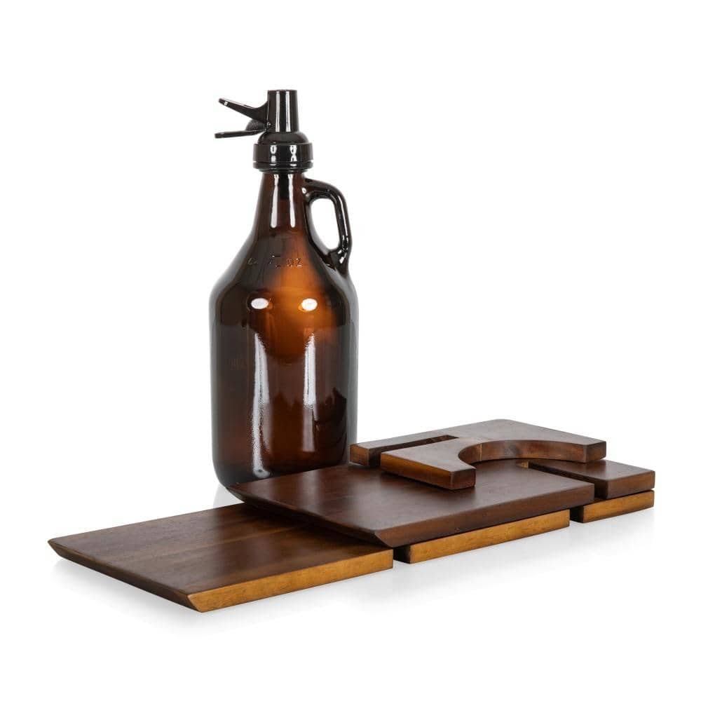 Growler Stand with 64oz Glass Growler C52613