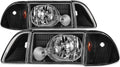 Black Headlights with Corner Signal Lights Set C934240