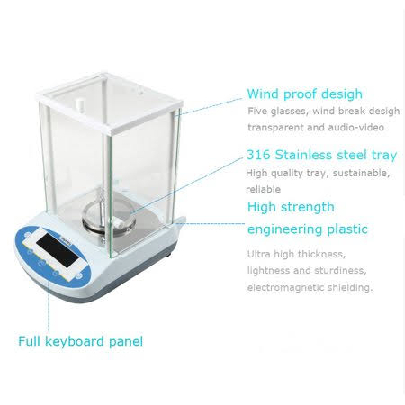 Precision Analytical Balance Digital Scale 300g K94001