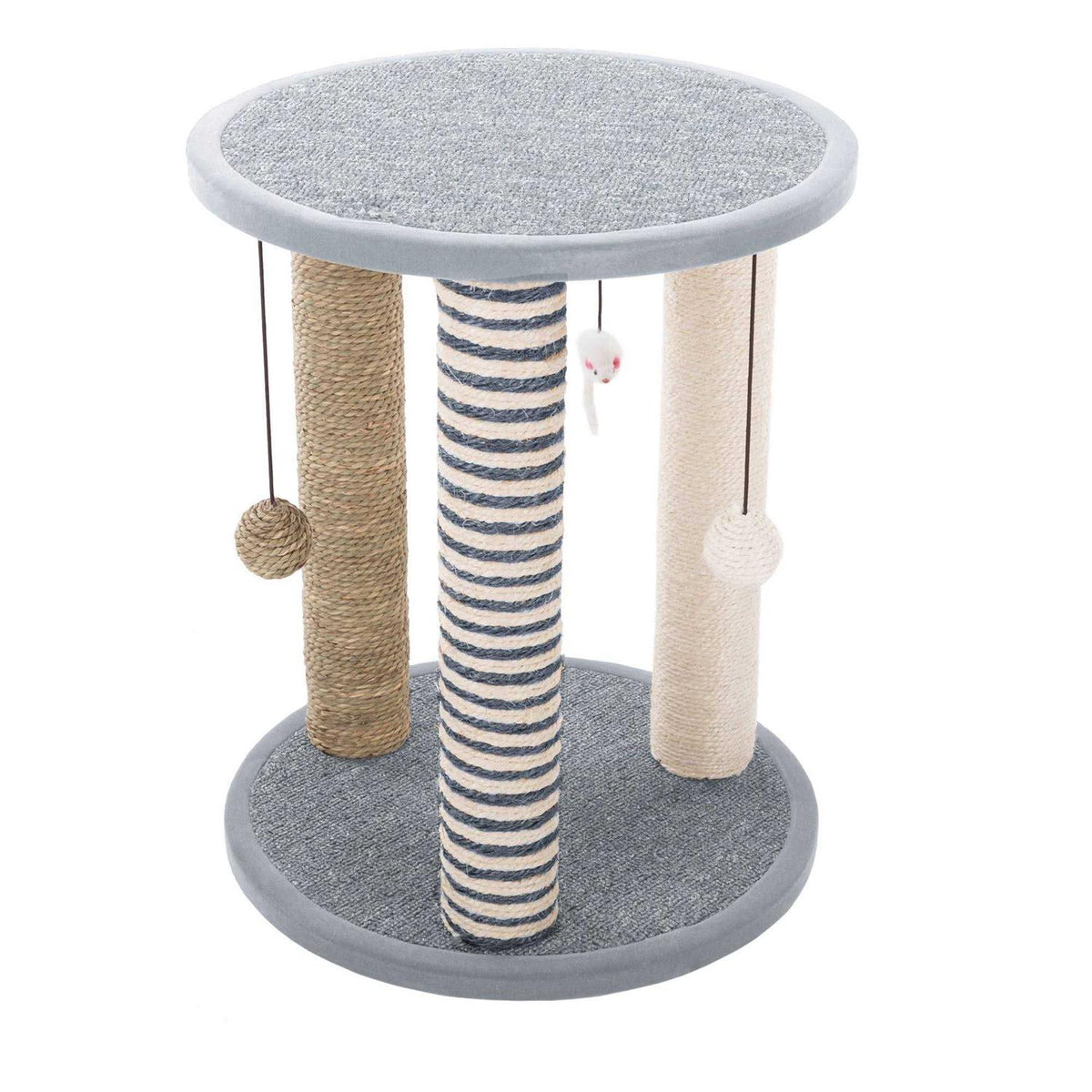 Cat Scratching Post with Toys A1297