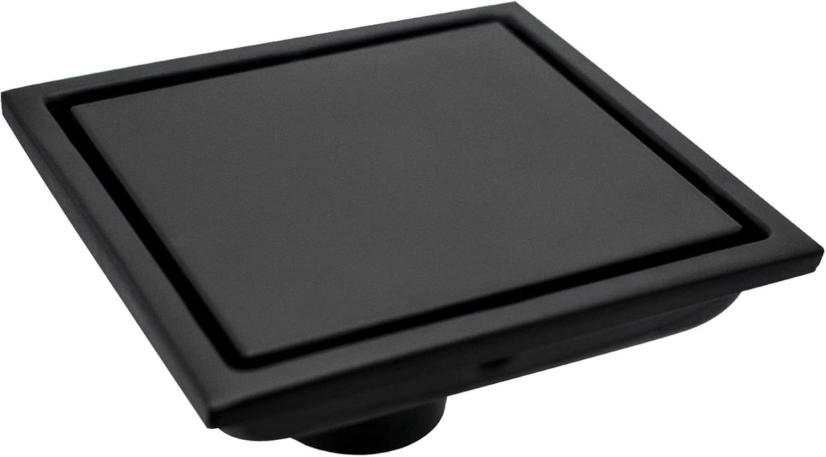 24 inch Linear Shower Drain with Removable Grate, Matte Black U74713