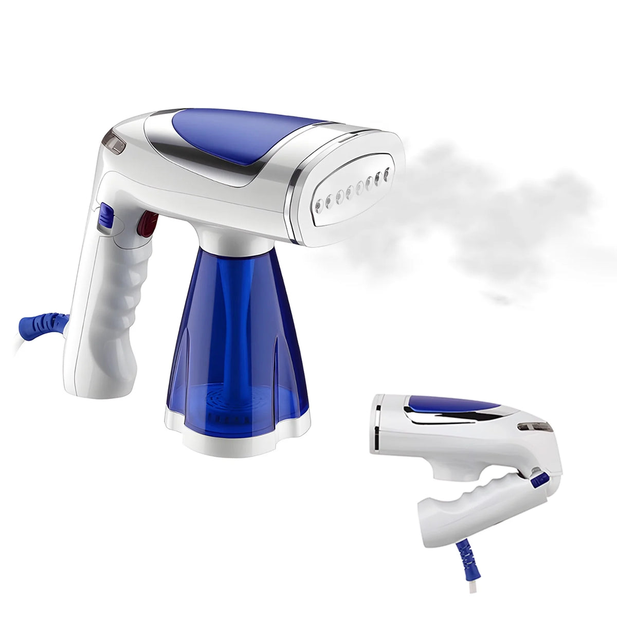 1600W Foldable Handheld Fabric Steamer 8.5oz O11844