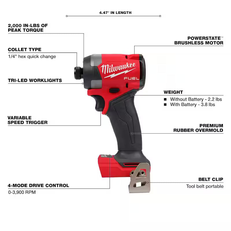 18V Lithium-Ion Brushless Cordless Combo Kit with 5.0Ah Batteries and Charger X63357