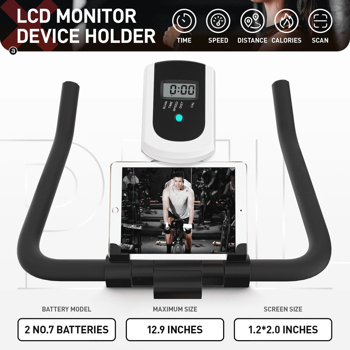 Indoor Cycling Exercise Bike Belt Drive Q766
