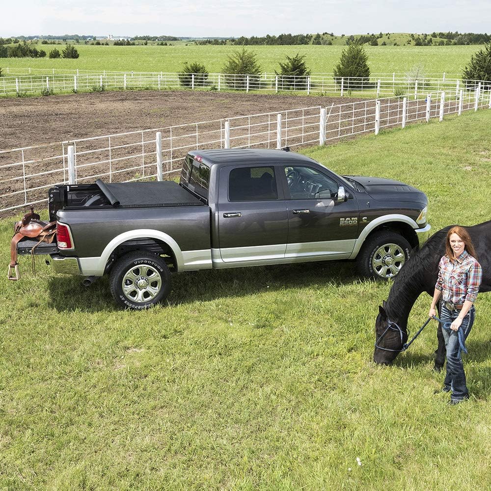 Soft Roll Up Truck Bed Tonneau Cover R460219