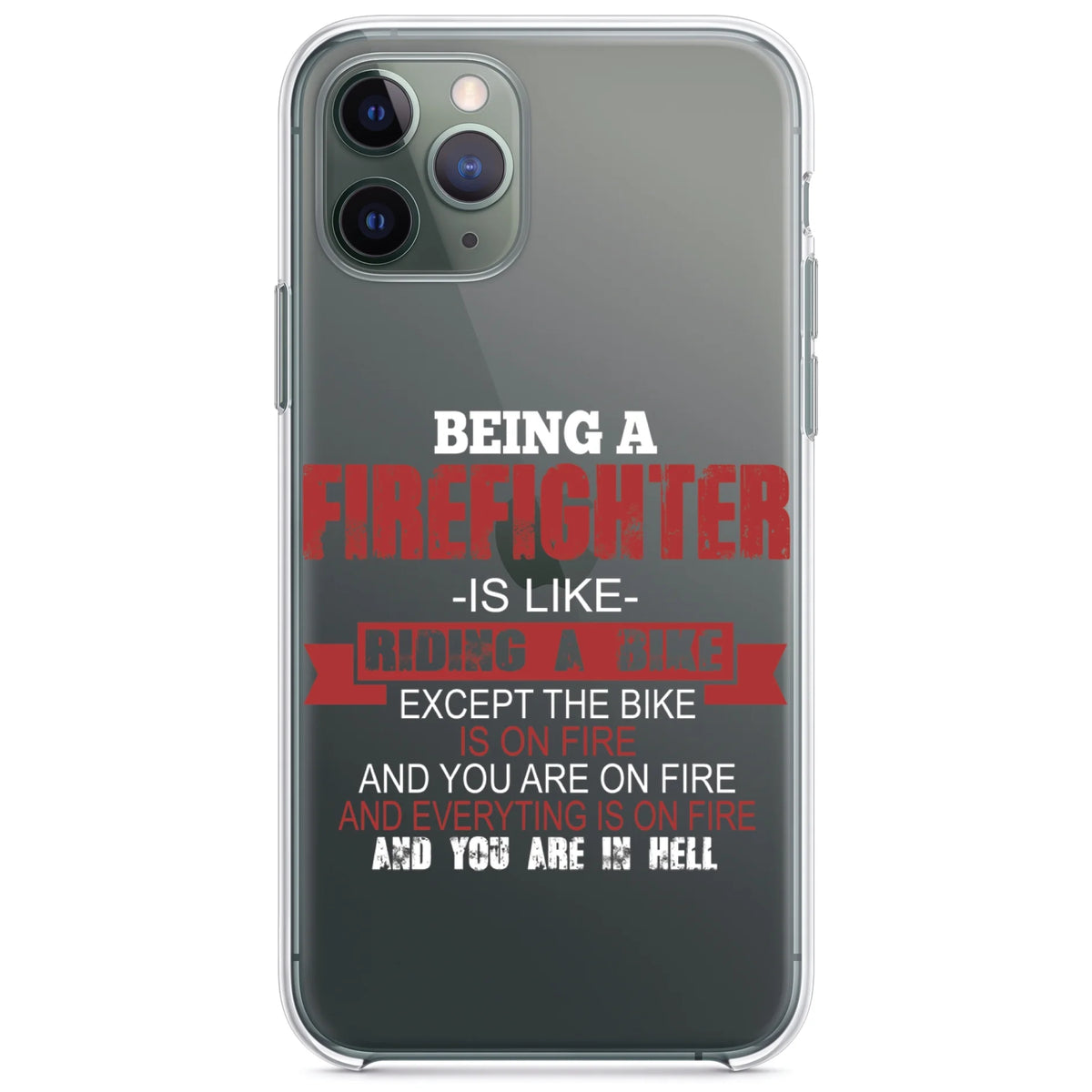 Clear Shockproof Hybrid Case for iPhone 13 PRO with Tempered Glass Screen Protector R4509