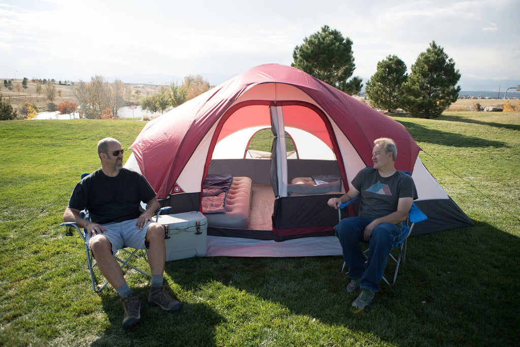 8-Person Modified Dome Tent with Rear Window N11382