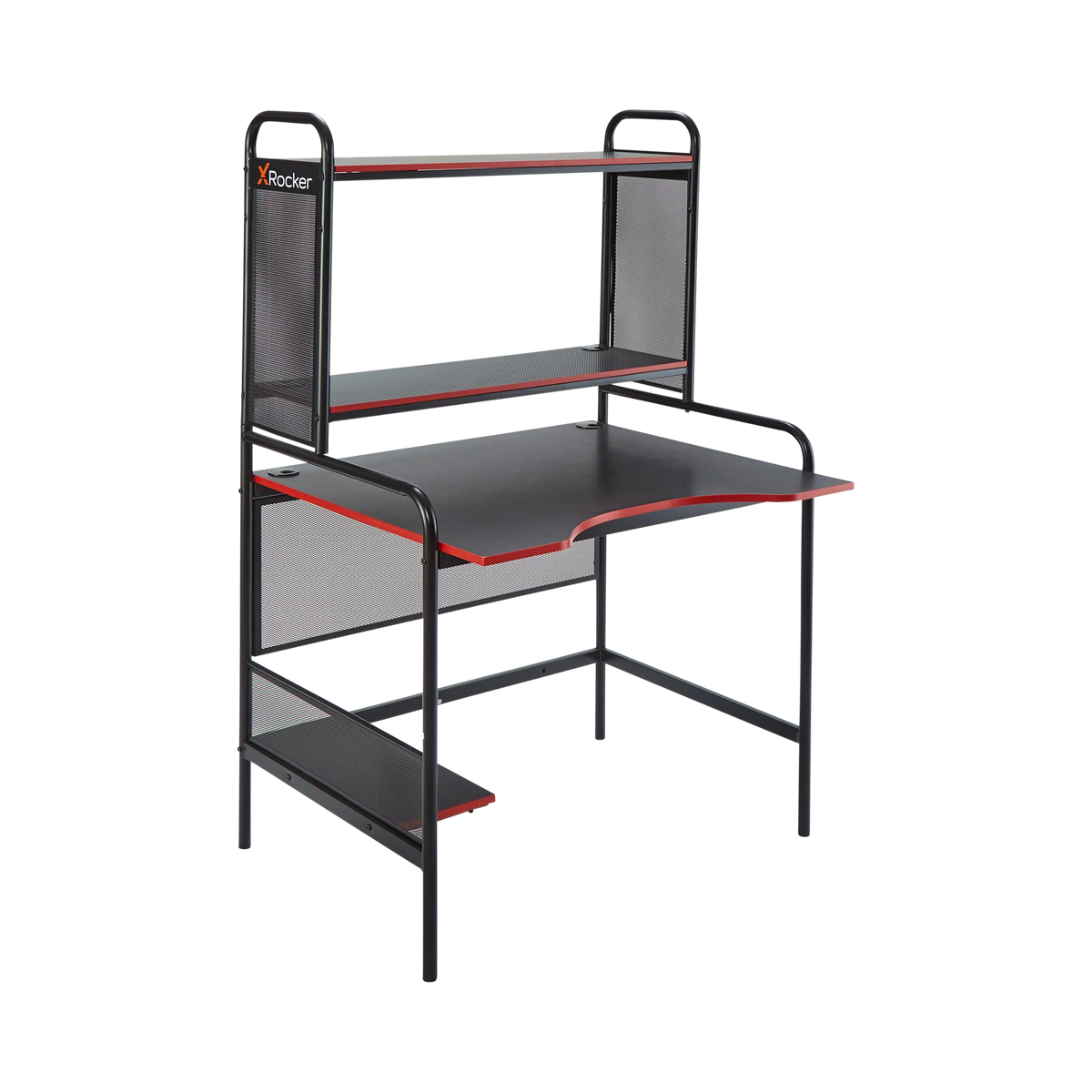 Black/Red Gaming Desk V8687