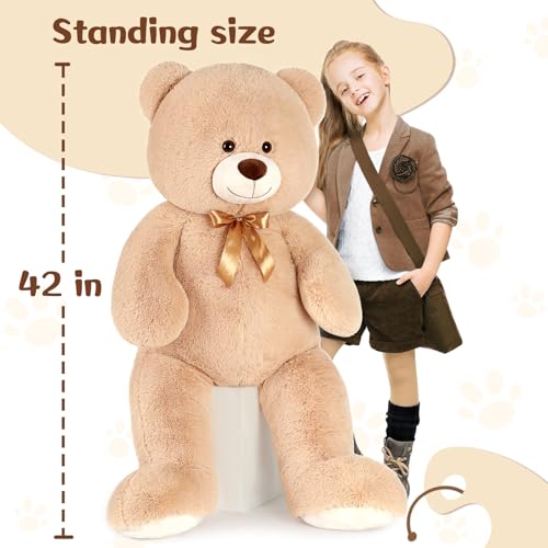 Big Brown Bear Giant Teddy Bear 3 Feet X901264